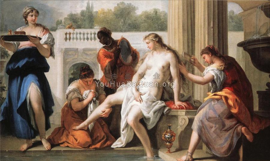 Bathsheba at the Bath - 塞巴斯提亚诺·里奇